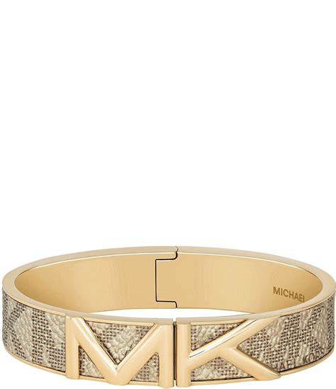 gold metal bangles michael kors|Michael Kors bracelet with diamonds.